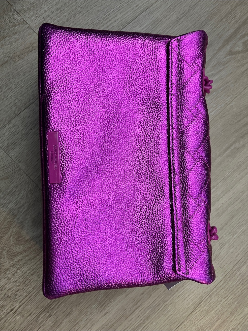 Kurt Geiger Kensington Bag Drench Pale Pink - Picture 13 of 15